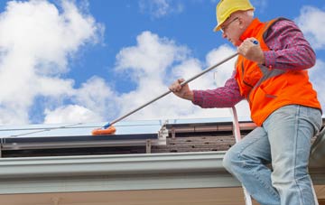 The Bratch soft wash roof cleaning